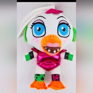 Five Night's At Freddy's Plush Backpack Security Breach Glamrock Chica Stuffed